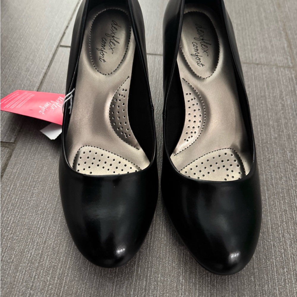 Dexflex Comfort Black Women's Heels